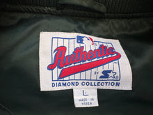Load image into Gallery viewer, Vintage Oakland Athletics Starter Satin Baseball Jacket, Size Large