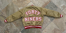 Load image into Gallery viewer, Vintage San Francisco 49ers Chalkline Satin Football Jacket, Size Large