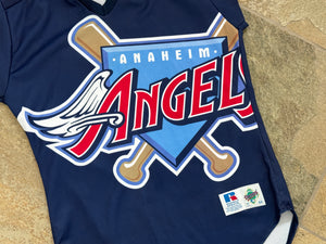 Vintage Anaheim Angels Turn Ahead The Clock Russell Baseball Jersey, Size 44, Large
