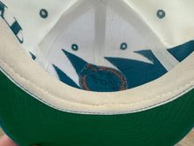 Load image into Gallery viewer, Vintage Miami Dolphins Logo Athletic Sharktooth Snapback Football Hat