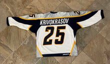 Load image into Gallery viewer, Vintage Nashville Predators Sergei Krivokrasov Bauer Hockey Jersey, Size Large