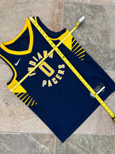 Load image into Gallery viewer, Indiana Pacers Tyrese Haliburton Nike Swingman Basketball Jersey, Size 40, Small