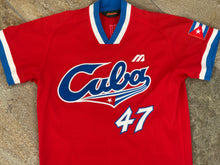 Load image into Gallery viewer, Vintage Cuba 1996 Olympic Antonio Pacheco Game Worn Mizuno Baseball Jersey