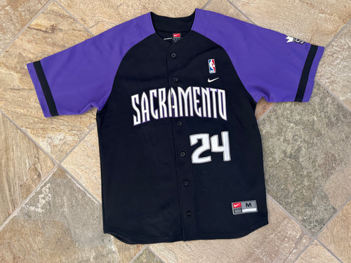 Vintage Sacramento Kings Bobby Jackson Nike Baseball Basketball Jersey, Size Medium