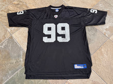 Load image into Gallery viewer, Vintage Oakland Raiders Warren Sapp Reebok Football Jersey, Size XXL