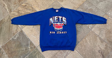Load image into Gallery viewer, Vintage New Jersey Nets Team Rated Basketball Sweatshirt, Size XL