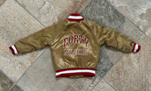 Load image into Gallery viewer, Vintage San Francisco 49ers Chalkline Satin Football Jacket, Size Youth Small, 4T