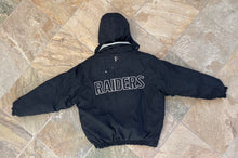 Load image into Gallery viewer, Vintage Oakland Raiders Pro Player Reversible Parka Football Jacket, Size XL