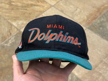 Load image into Gallery viewer, Vintage Miami Dolphins Sports Specialties Script Snapback Football Hat