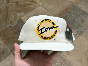 Vintage Iowa Hawkeyes The Game Circle Logo Snapback College Hat