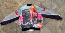 Load image into Gallery viewer, Vintage San Antonio Spurs David Robinson Chalkline Fanimation Basketball Jacket, Size XL