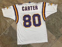 Load image into Gallery viewer, Vintage Minnesota Vikings Cris Carter Champion Football Jersey, Size 40, Medium