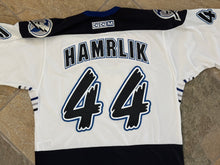 Load image into Gallery viewer, Vintage Tampa Bay Lightning Roman Hamrlík CCM Hockey Jersey, Size Large