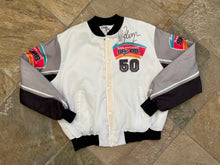 Load image into Gallery viewer, Vintage San Antonio Spurs David Robinson Chalkline Fanimation Basketball Jacket, Size XL
