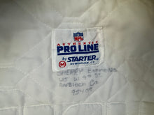 Load image into Gallery viewer, Vintage Los Angeles Raiders Starter Satin Football Jacket, Size Medium