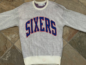 Vintage Philadelphia 76ers Cliff Engle Sweater Basketball Sweatshirt, Size Medium
