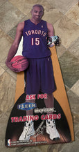 Load image into Gallery viewer, Vintage Toronto Raptors Vince Carter Fleer Cardboard Standup ###
