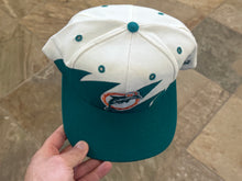 Load image into Gallery viewer, Vintage Miami Dolphins Logo Athletic Sharktooth Snapback Football Hat