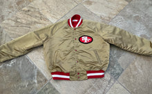 Load image into Gallery viewer, Vintage San Francisco 49ers Chalk Line Satin Football Jacket, Size Large