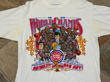 Load image into Gallery viewer, Vintage Detroit Pistons Salem 1989 World Champions Basketball TShirt, Size Large