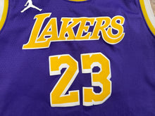Load image into Gallery viewer, Los Angeles Lakers LeBron James Nike Basketball Jersey, Size Youth Large, 14-16