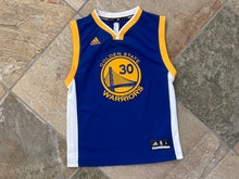 Load image into Gallery viewer, Golden State Warriors Stephen Curry Adidas Basketball Jersey, Size Youth Medium, 10-12