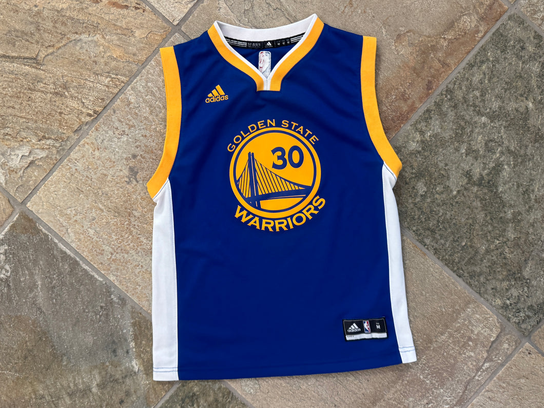 Golden State Warriors Stephen Curry Adidas Basketball Jersey, Size Youth Medium, 10-12