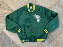 Load image into Gallery viewer, Vintage Oakland Athletics Chalkline Satin Baseball Jacket, Size Large