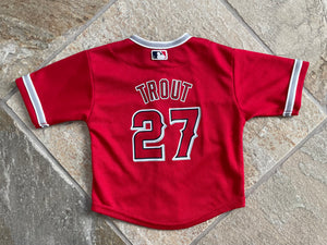 Anaheim Angels Mike Trout Majestic Baseball Jersey, Size Infant, Kids 12M