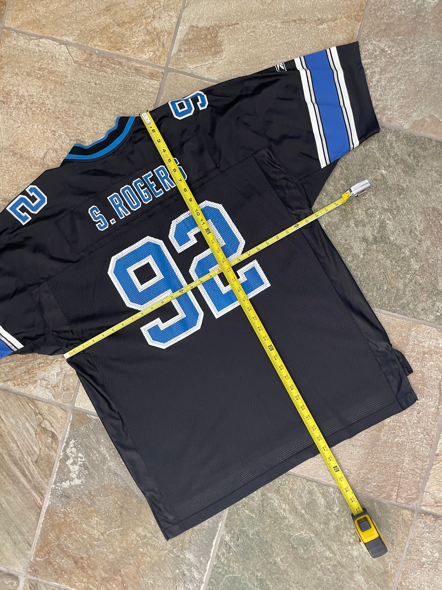 Vintage Detroit Lions Shaun Rogers Reebok Football Jersey, Size XXL – Stuck  In The 90s Sports