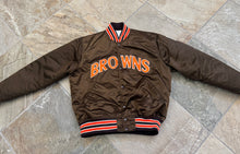 Load image into Gallery viewer, Vintage Cleveland Browns Starter Satin Football Jacket, Size Large