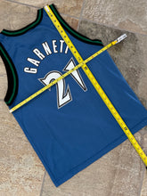 Load image into Gallery viewer, Vintage Minnesota Timberwolves Kevin Garnett Champion Basketball Jersey, Size Youth Large, 14-16