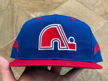 Load image into Gallery viewer, Vintage Quebec Nordiques Twins Snapback Hockey Hat