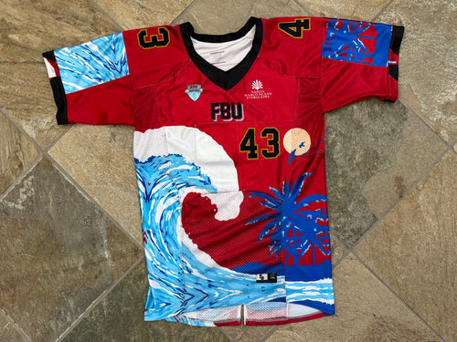 FBU National Championship Game Naples Game Worn Football Jersey, Size XXL