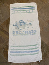 Load image into Gallery viewer, Vintage Seattle Seahawks Jack Davis NFL Football Towel ###