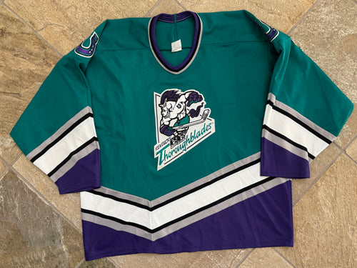 Vintage Kentucky Thoroughblades AHL Bauer Hockey Jersey, Size XL
