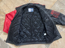 Load image into Gallery viewer, Vintage San Francisco 49ers Logo Athletic Leather Sharktooth Football Jacket, Size XL