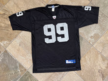 Load image into Gallery viewer, Vintage Oakland Raiders Warren Sapp Reebok Football Jersey, Size Large