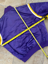 Load image into Gallery viewer, Vintage Los Angeles Lakers Starter Satin Basketball Jacket, Size XL