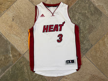 Load image into Gallery viewer, Vintage Miami Heat Dwayne Wade Adidas Basketball Jersey, Size Youth Large, 14-16