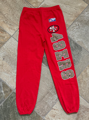 Vintage San Francisco 49ers Trench Sweatpants Football Pants, Size XL