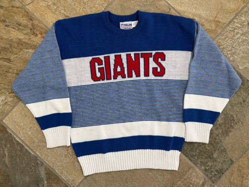 Vintage New York Giants Cliff Engle Sweater Football Sweatshirt, Size Medium