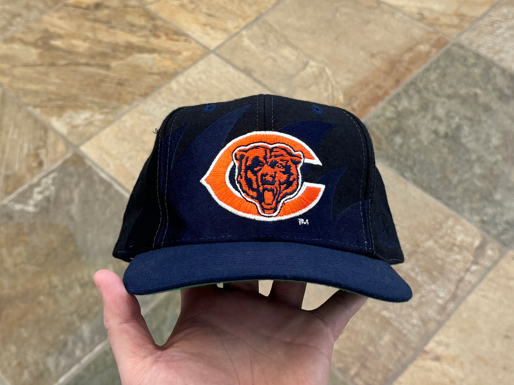 Vintage Chicago Bears Logo Athletic Sharktooth Snapback Football Hat