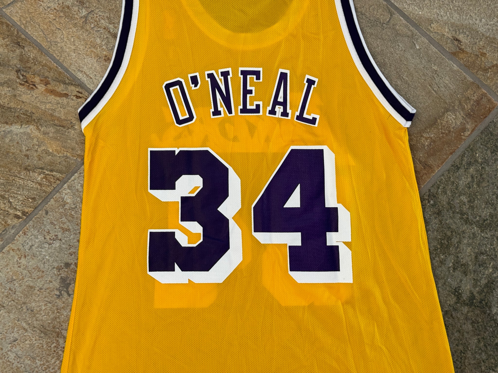 Vintage Los Angeles Lakers Shaquille O'Neal Champion