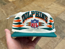 Load image into Gallery viewer, Vintage Miami Dolphins Logo Athletic Diamond Snapback Football Hat