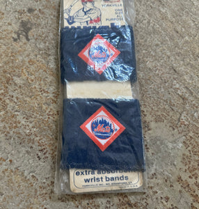 Vintage New York Mets MLB Wristbands ###
