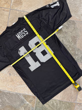 Load image into Gallery viewer, Vintage Oakland Raiders Randy Moss Reebok Football Jersey, Size Medium