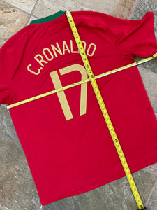 Portugal National Cristiano Ronaldo Soccer Jersey, Size XL