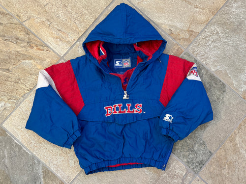 Vintage Buffalo Bills Starter Parka Football Jacket, Size Youth Small, 8-10