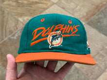 Load image into Gallery viewer, Vintage Miami Dolphins AJD Snapback Football Hat
